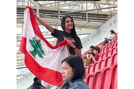 البهجة المفعمة بالأمل للشعب اللبناني