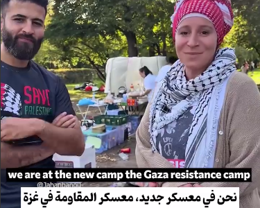 استمرار إضراب النشطاء في برلين؛ “لا للحرب على غزة”