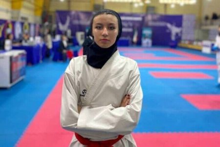 لاعبة كاراتيه ايرانية تحرز برونزية ببطولة آسيا ۲۰۲۵ للناشئين