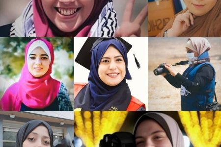 ابتسامة في وجه الموت.. ٣٧ صحفية فلسطينية يواجهن رصاص الاحتلال بالكلمة والصورة