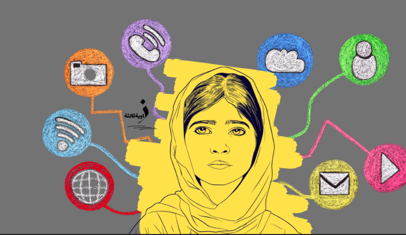 العنف الرقمي ضد اللاجئات